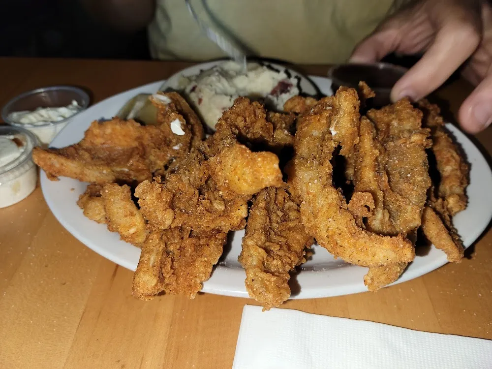 Pound of Perch Dinner